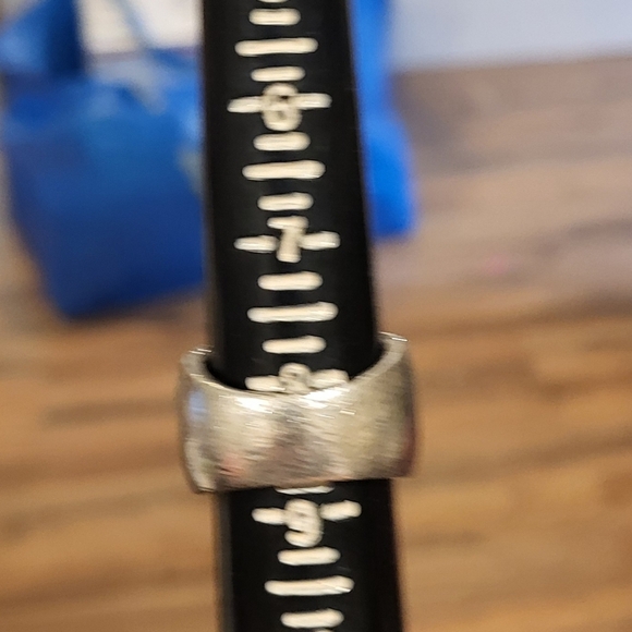 TI SENTO MILANO Wide Band Silver Ring Size 8.5 - Picture 6 of 6